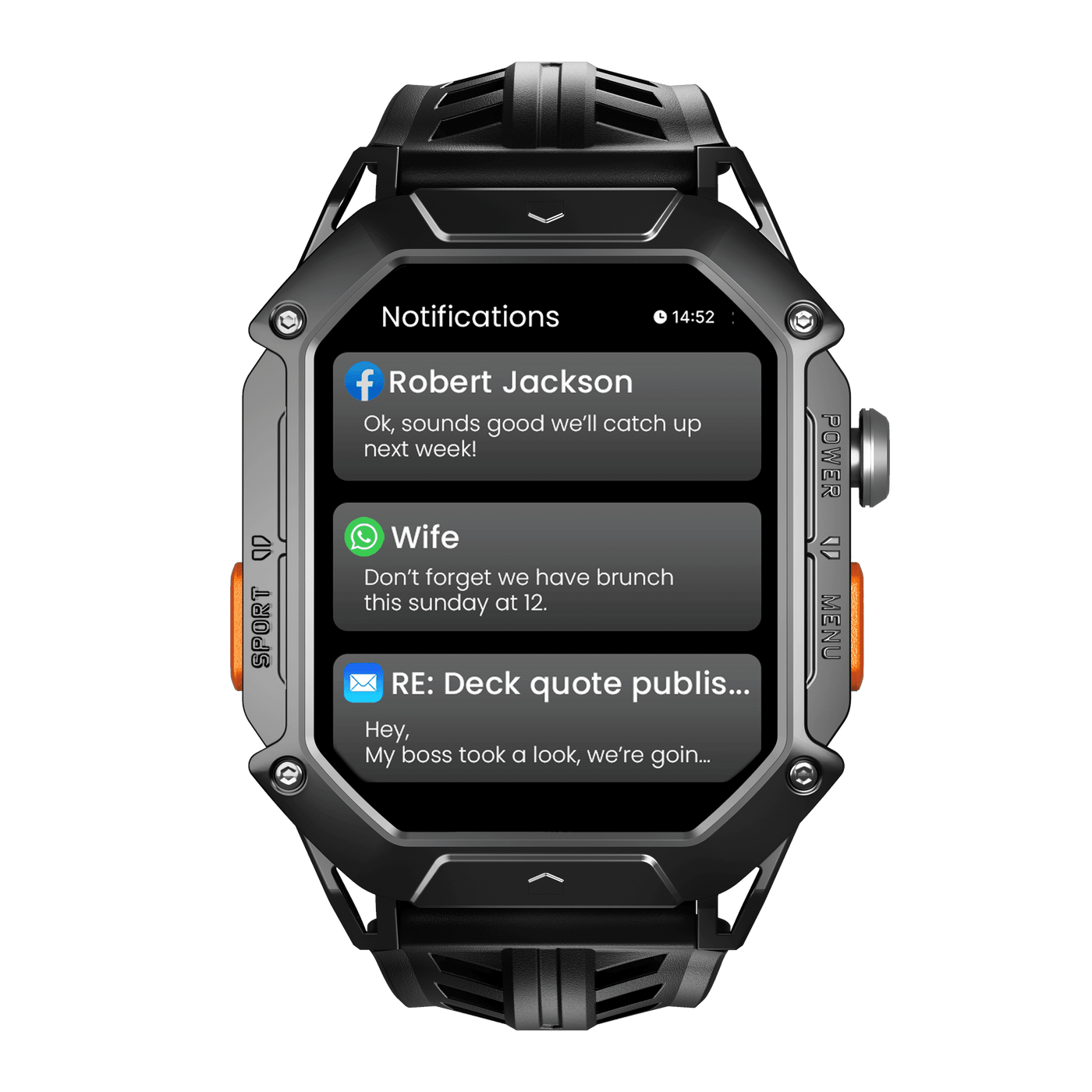 The Indestructible Smartwatch APEX